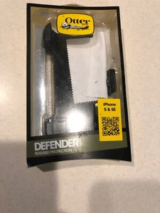 NEW Genuine Otter Box Black Defender Series Belt Clip Holster iPhone 5 / 5S / 5C - Picture 1 of 2