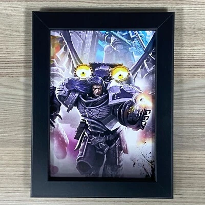 Art Encadré Raven Guard Space Marines Corvus Corax Warhammer 40K Horus Heresy - Photo 1/2