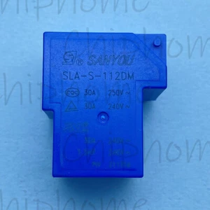 1PC SANYOU SLA-S-112DM 12VDC Power Relay  5Pins 30A 240VAC - Picture 1 of 4