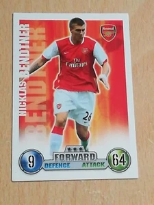 Match Attax 2007/2008 - Nicklas Bendtner - Arsenal - Picture 1 of 2