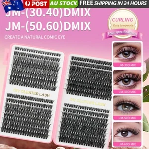 640PC 30D/40D/50D/60D Cluster Eyelashes Extension Kit Individual Curl False Lash - Picture 1 of 11