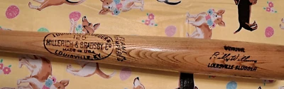 BILLY WILLIAMS SIGNED AUTOGRAPHED BAT VINTAGE 70S LOUISVILLE SLUGGER CUBS  JSA - Image 1 of 4