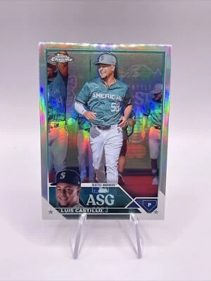 2023 Topps Chrome Update Luis Castillo #ASGC-49 All-Star Game Insert Mariners - Image 1 of 2