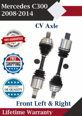 Nuevo eje CV delantero izquierdo y derecho OE para Mercedes C300 2008-2014 garantía de por vida Foto 1 de 4