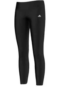 Junior Girls adidas Wardrope Knit Black 3 Stripe Pants M67686 Brand NEW - Picture 1 of 6