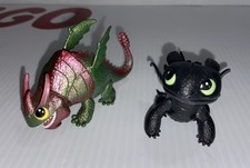 HOW TO TRAIN YOUR DRAGON Defenders of Berk Mini SKULLCRUSHER & Toothless 2013