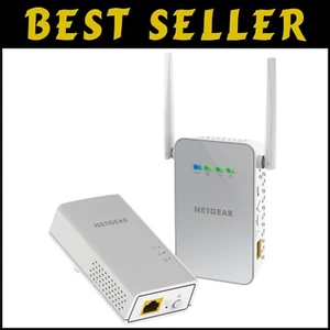 Netgear 1000 Mbps Powerline Network Extender with Easy Setup & Secure Connection - Picture 1 of 10