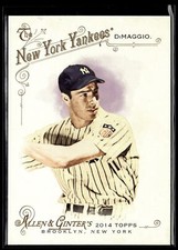 Joe DiMaggio 2014 Topps Allen & Ginter #25  Baseball Card