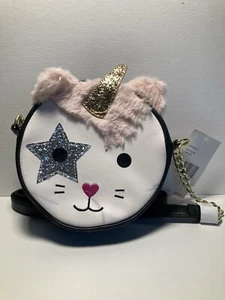 Betsey Johnson Crossbody Luv Betsey Chloe Kitty Unicorn Bag Purse Clutch NWT - Picture 1 of 5