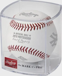 2019 MLB ALCS Houston Astros vs NY Yankees Dueling Baseball **selten** - Bild 1 von 9