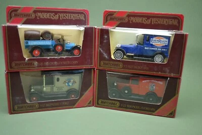Matchbox Model of Yesterday Set. 4 st. Made in England OVP - Bild 1 von 3