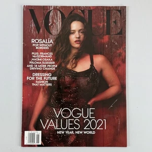 Vogue Januar 2021 Magazin mit Rosalía, Frances McDormand, Naomi Osaka - Bild 1 von 5