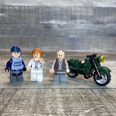LEGO Jurassic World 75917 Raptor Rampage Minifigures & Motorcycle Only - Image 1 of 4