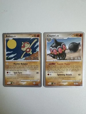 Pokémon Set Baltoy 60/106 & Claydol 15/106 2010 World Championships Promo - Image 1 of 4