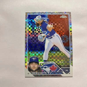 2023 Topps Chrome X-FRACTOR #11 Bo Bichette Toronto Blue Jays - Picture 1 of 2