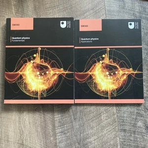 OPEN UNIVERSITY SM380 Quantum physics GOOD CONDITION - Free Tracked Postage - Foto 1 di 4