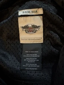 Chaqueta de montar Harley-Davidson negra para mujer talla grande - Imagen 1 de 13