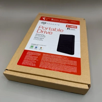 Seagate STGX5000400 5TB USB 3.0 2.5 in. External Hard Drive - Black - NEW Sealed - Image 1 of 4