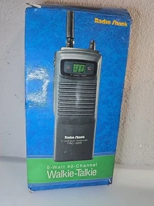 Radio Shack TRC-225 Walkie Talkie 40-Channel CB Transceiver Vintage NOS - Picture 1 of 6
