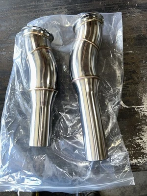 Tubo de escape de acero inoxidable AUDI B5 S4 2.7 a stock S4 Allroad A6 envío gratuito Foto 1 de 4