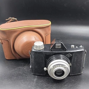 Agfa Click II Vintage Kamera - Ungeprüft,Zeichen Der Verwendung,Transporttasche - Bild 1 von 14