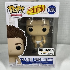 Funko Pop! Vinyl: Kramer Underwear Seinfeld Amazon Exclusive #1090 w/protector - Picture 1 of 6