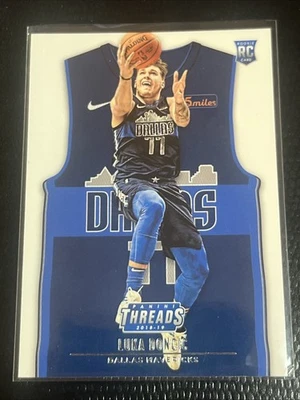 Luka Dončić 2018-19 Panini Threads - Rookies Statement Jersey #181 (RC) Lakers - Image 1 of 2