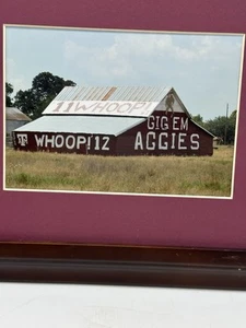 Texas A&M Barn ‘11 - ‘12. WHOOP. Photo 8”X10” Aggies College Station - Picture 1 of 3