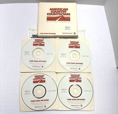 American Country Countdown with Bob Kingsley--September 1 - 2, 1990  / 4 CD Set - Image 1 of 3