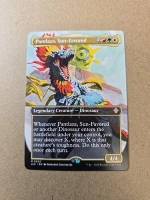 Pantlaza, Sun-Favored (Borderless) Commander: the Lost Caverns of Ixalan Regular - Image 1 of 2