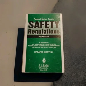 Federal Motor Carrier Safety Regulations Pocketbook by Inc. Staff Keller and... - Picture 1 of 2