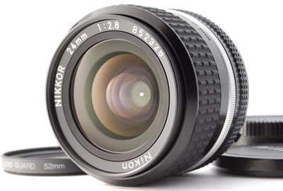 SIC [Near MINT] Nikon Ai-S Nikkor 24mm f/2.8 AIS 852xxx Wide Angle MF Lens JAPAN - Imagen 1 de 4