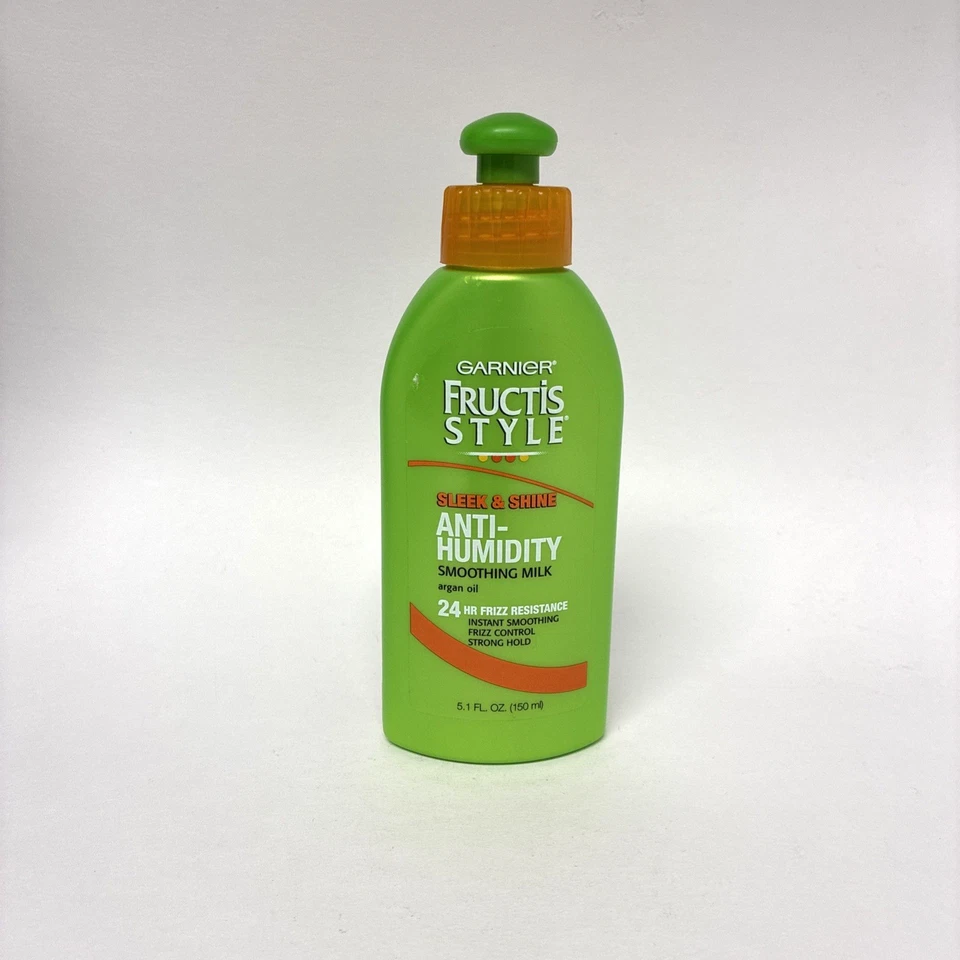 "Garnier Fructis Style Smoothing Milk, Strong, 5.1 Ounce"