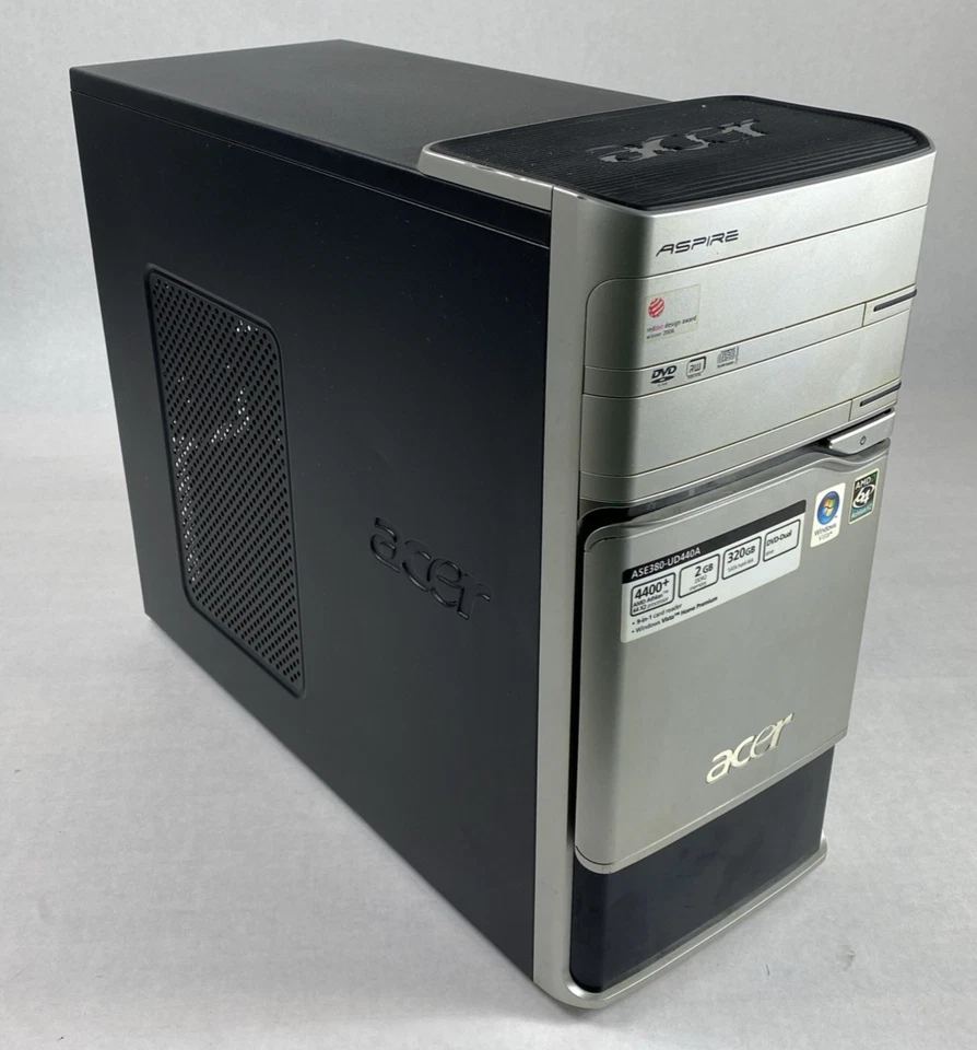 Acer Aspire E380 MT AMD Athlon 64 x2 2.31GHz 2GB RAM No HDD No OS - Image 1 of 4