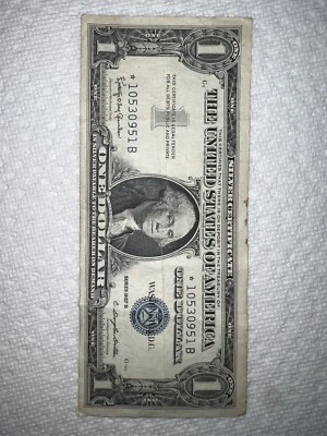 **RARE** SERIES 1957 B Silver Certificate - Image 1 of 2
