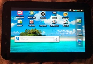 Samsung Galaxy Tab 7.1 SCH-T846 Wi-Fi + 3G (T-Mobile), 7in - Black Vintage - Picture 1 of 2