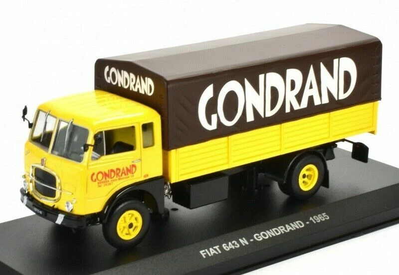 EAGLEMOSS IXO FIAT 643 N TELONATO GONDRAND SCALA 1/43 652999 - Immagine 1 di 1