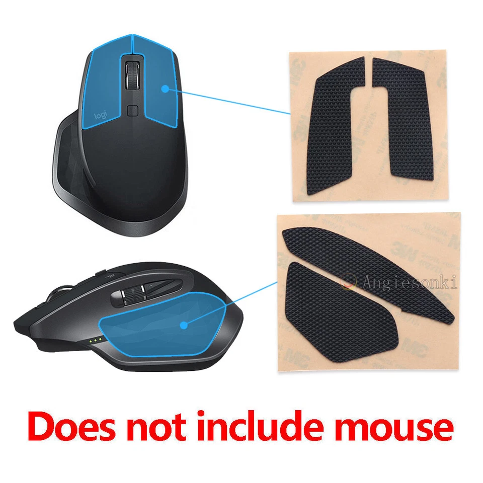 For Logitech Mx Master 3 2/2s Mouse New Non-slip Tape Stickers Grip Tape  - Image 1 of 4