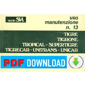 CARRARO Tigrone 4000 4800 Manual Use Maintenance Instruction Booklet Tractor - Picture 1 of 1