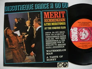MERIT HEMMINGSON At The Esquire Club EP Watermelon Man + 1 45 7" 1967 Sweden EX- - Imagen 1 de 2