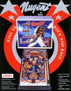 Pinball ROM CPU SET (2 chips) Stern Ted Nugent - Picture 1 of 1