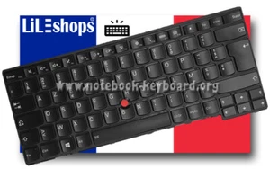 Original französische Tastatur Lenovo ThinkPad T431s T440 T440p T440s T450 T450s T460 - Bild 1 von 4