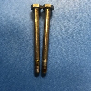 Set of 2 BSF 2.75” X 1/4 Bolts plated . High Tensile - Picture 1 of 1