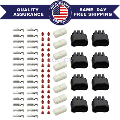 Kit de conector de enchufe de bobina de encendido 8 piezas nuevo para Toyota Camry 2002-07 2008 Foto 1 de 4