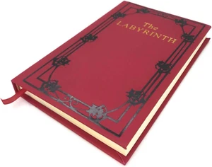 Il Labirinto ROSSO Libro di Sarah's Romanzo Completo Replica Fan Made - Foto 1 di 12