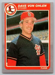 1985 Fleer - Dave Von Ohlen #243 - Picture 1 of 2