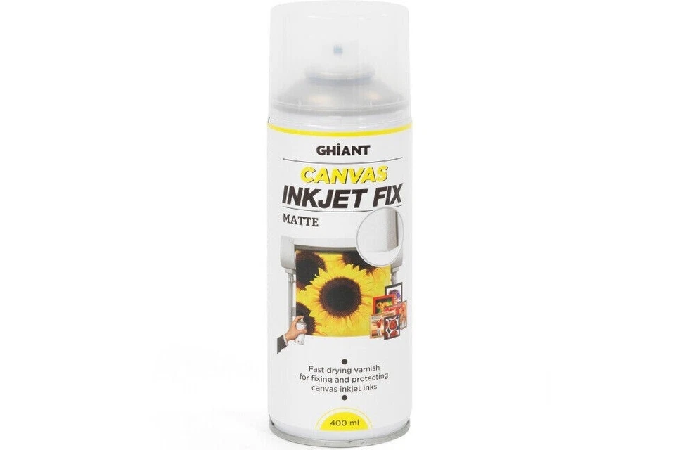 Ghiant CANVAS InkJet Fixative 400ml Aerosol Can - Spray Coating - Matt - Image 1 of 1