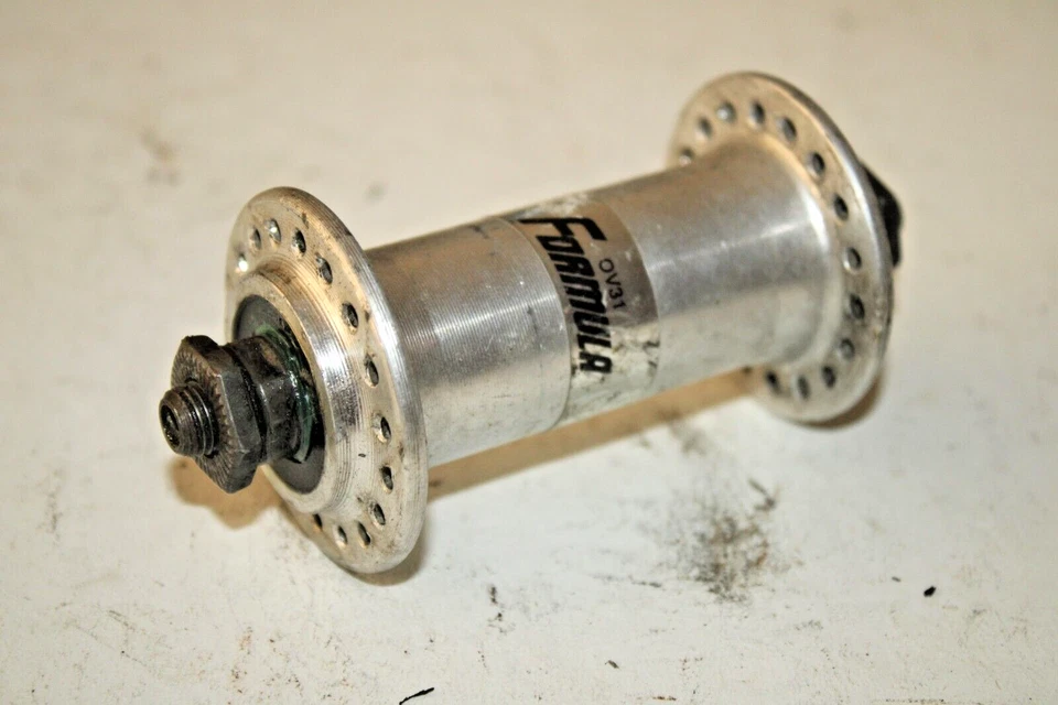 Vintage Formula Front Bike Hub Silver 36H 100mm Touring Road Hybrid USA Shipper! - Image 1 of 4
