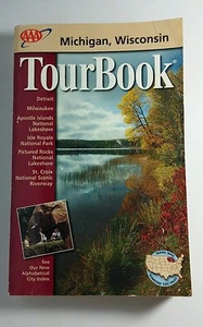 TourBook TOUR BOOK MICHIGAN WISCONSIN TRAVEL GUN GUIDE 1998 PAPERBACK BOOK GOOD - Imagen 1 de 2