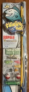 Fishing Kids Rapala 24 Piece Fishing Combo Kit-Pole/Reel/Baits/Lures/Tackle Box - Picture 1 of 13